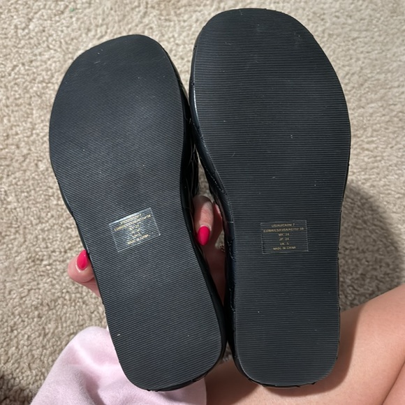 Quilted Platform Mules - Picture 3 of 3